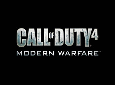 call of duty 4 logo. modern warfare logo. duty